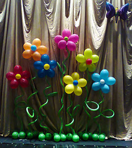 цветы из шаров