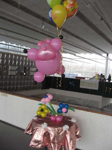 хрюша из шаров