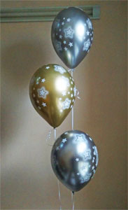 Шары Хром с гелием