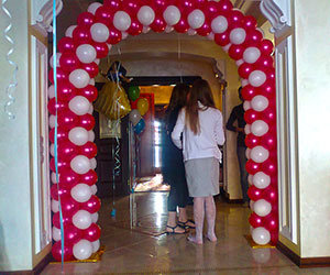 Арка из шаров на день рождения