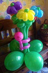 букет из шаров