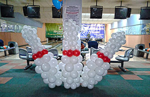 кегли из шаров