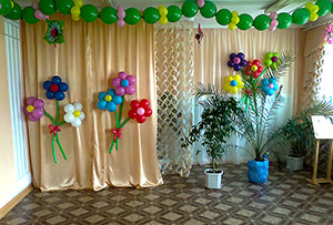 гирлянды из линколун в детский сад