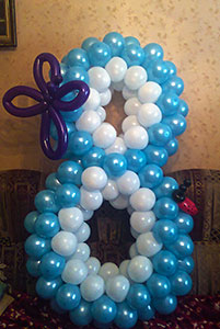 8 лет из шаров