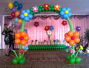 шарики в детском саду