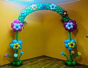 Арка из шаров