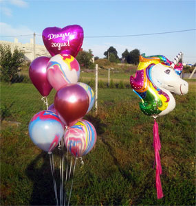 Шары с гелием на день рождения