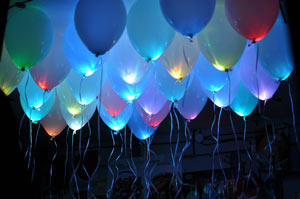 Шары со светодиодами