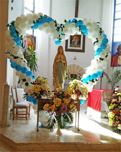 Сердце из шаров